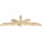 Ekena Millwork Alberta Rough Sawn Timber Gable Bracket, Douglas Fir, 108"W x 36"H x 6"D x 6"F, 8/12 Pitch GBW108X36X0606ALB00RDF - alternate 3